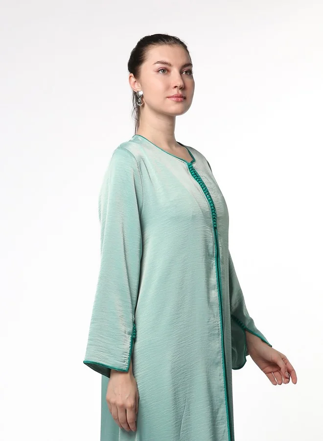 Line73 by Zahra Moroccan-Inspired A-Line Abaya