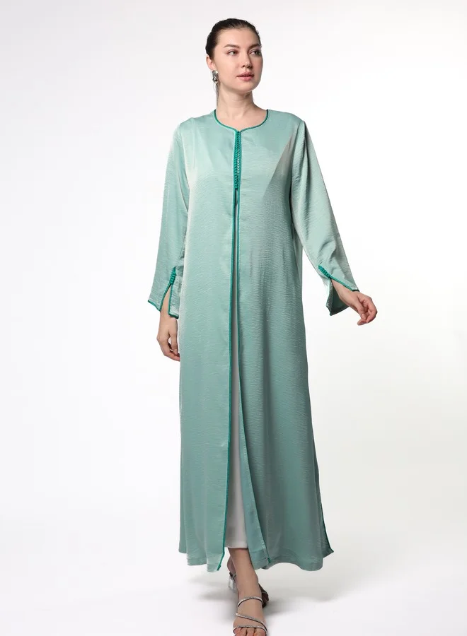 Line73 by Zahra Moroccan-Inspired A-Line Abaya