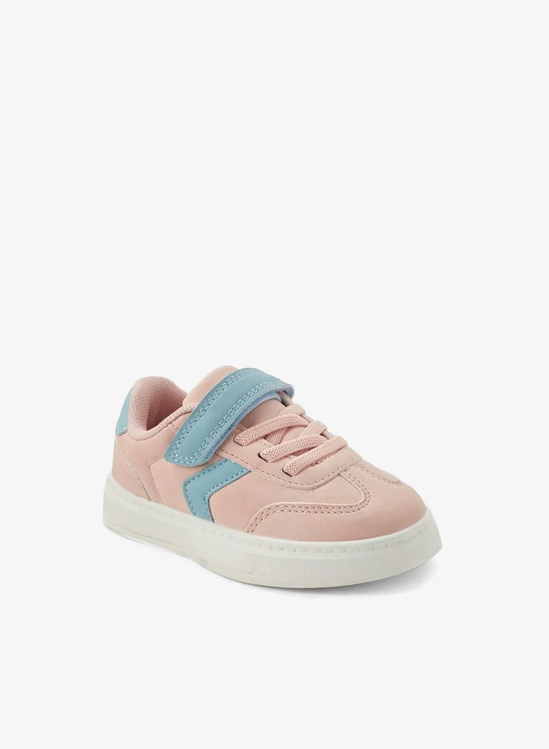 جونيورز Girls Hook & Loop Ankle Sneakers