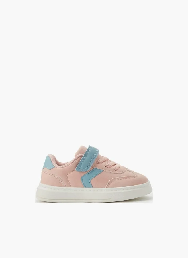 جونيورز Girls Hook & Loop Ankle Sneakers