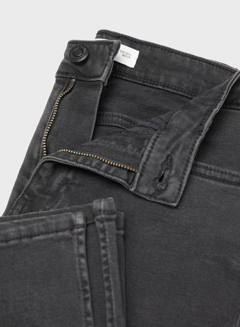 مانجو Kids Slitflar Straight Jeans