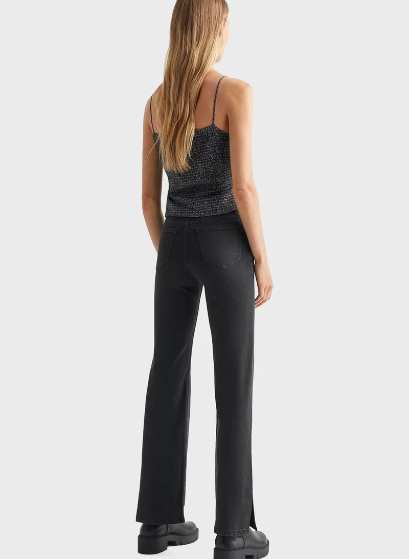 مانجو Kids Slitflar Straight Jeans