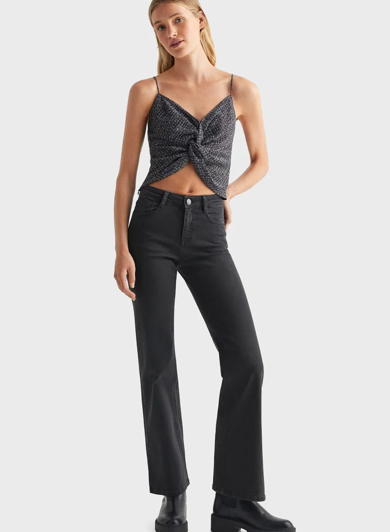 مانجو Kids Slitflar Straight Jeans