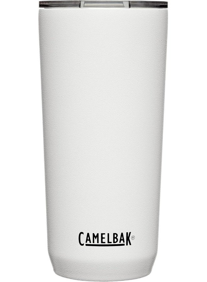 CAMELBAK كاملباك - كوب، عازل فراغي من الفولاذ المقاوم للصدأ، 20 أونصة، أبيض - Image 1