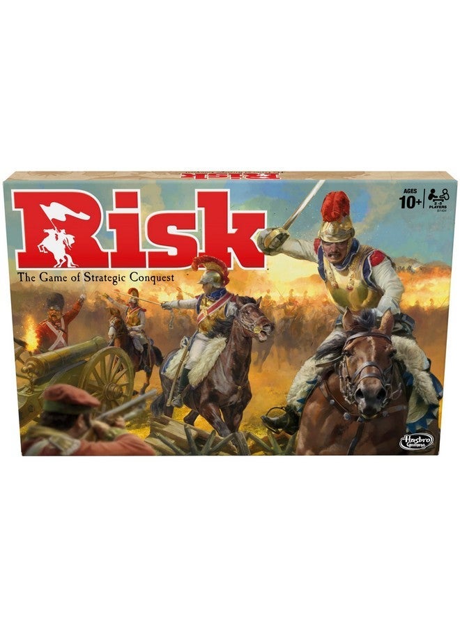 RISK Board Game Strategy Games For 2 5 Players Strategy Board Games For Teens Adults And Family War Games Ages 10 And Up - Image 1