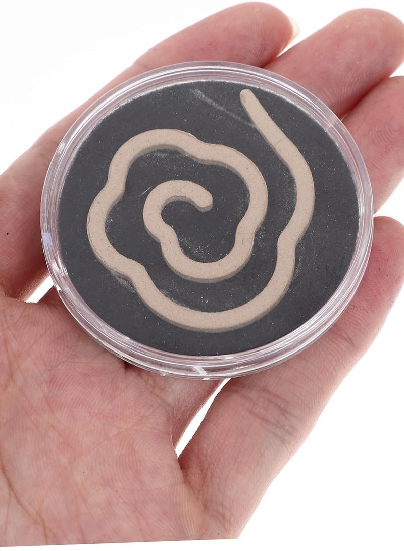 20 pieces gift box, China Hainan agarwood natural incense coil, gentle and elegant fragrance, portable auspicious cloud-shaped incense coil, suitable for home, office, yoga, meditation, camping, home decoration - Image 2