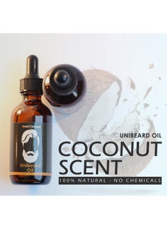 Unibeard oil Beard Oil 30ml for strengthening beard growth and nurturing hair follicles - with Argan, Jojoba, Avocado, Sweet Almond, Grapefruit, Macademia and Vitamin E - Unibeard oil with coconut scent  - Image 2