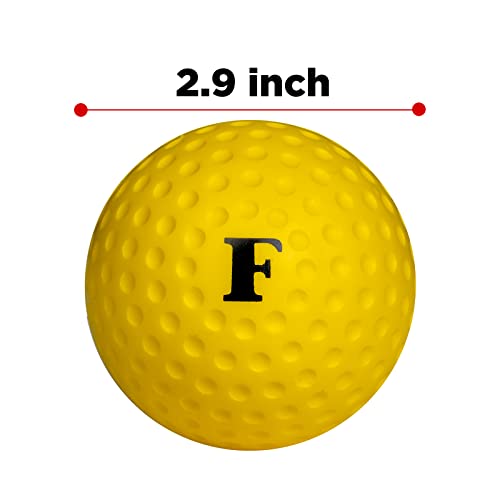 Furlihong 9-Inch Sting-Free Dimpled Baseballs, 1 oz, 2.9 Inches Diameter, 20 pcs per Pack 3801BH / 680BH / 6802BH / 6801BH Baseball Machine - Image 3