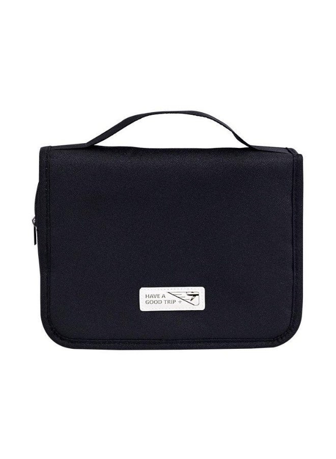 NIBEMINENT New Visual Hook Travel Wash Bag Cosmetics Storage Portable Makeup Bag
