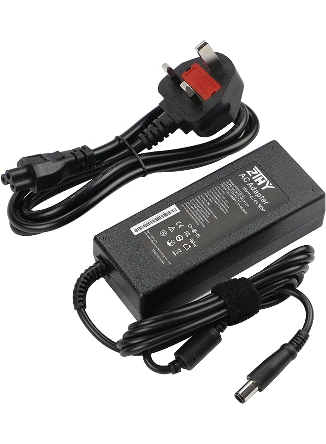 ZTHY 90W Ac Adapter Laptop Charger For Hp Elitebook 8460P 8470P 8440P 8560P 8760P 8460W 8470W 8570W 8770W Probook 4430S 4440S 4520S 4530S 4540S Compaq 6730B 6530B 6560B Laptop Power Supply Cord - Image 1