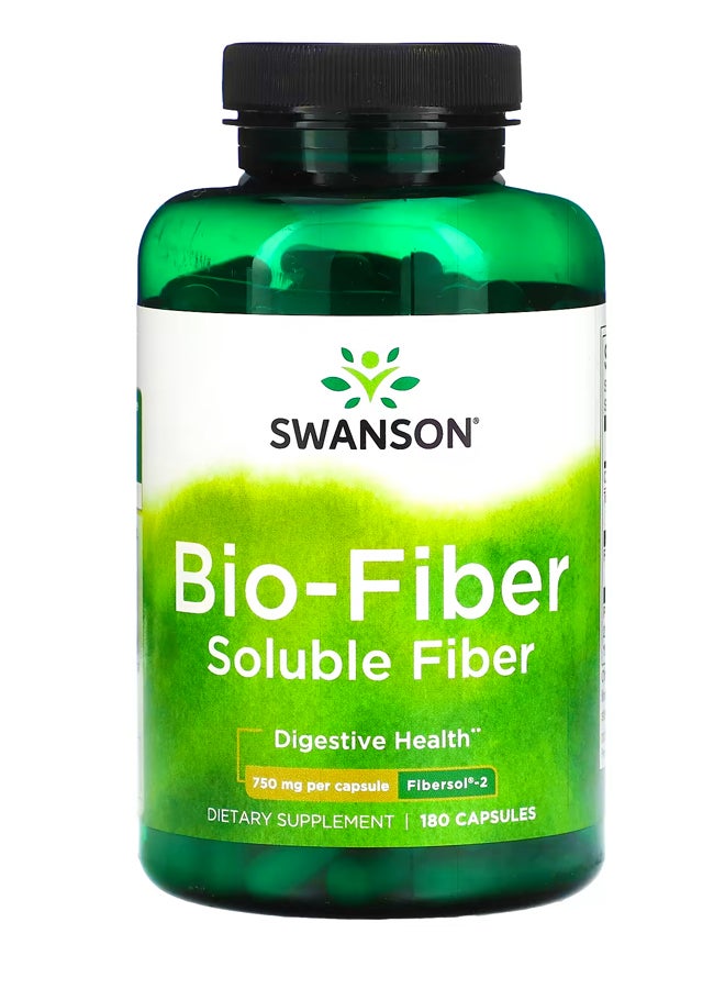 سوانسون ألياف حيوية ، 750 ملجم ، 180 كبسولة
