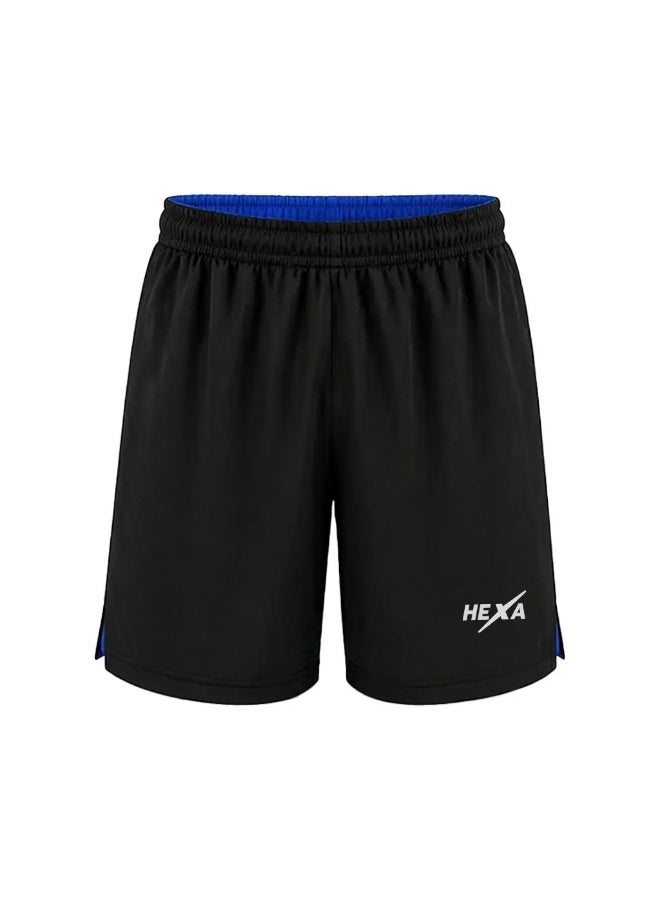 Hexa Sportswear Essentials Sports Shorts for Men & Women – 100% Polyester Dry Fit Athletic Training & Casual Shorts with Anti-Bacterial Fabric –Training Gym Running Teamwear Shorts - Image 1