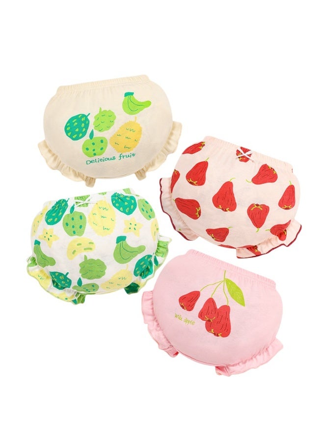 KUYING New Comfortable Skin friendly Breathable Underwear Set 0f 4