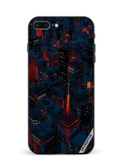 VR CREATIVE Protective Case Cover For Apple iPhone 7 Plus/8 Plus Dark City Design Multicolour  - Image 1
