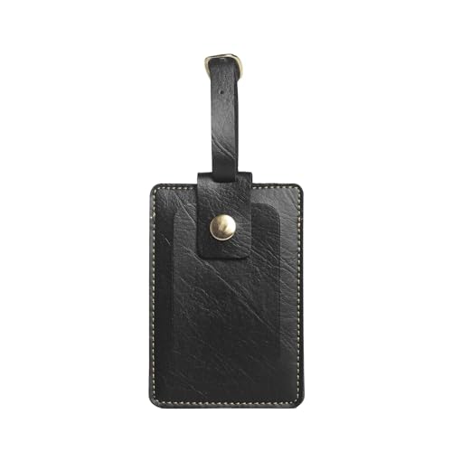 The Messy Corner Blossom |Personalized Luggage Tag| – Travel ID Tag with |Alphabet Initial| | Bag & Backpack Identifier for Men & Women | Unisex Travel Gift | P - Image 2