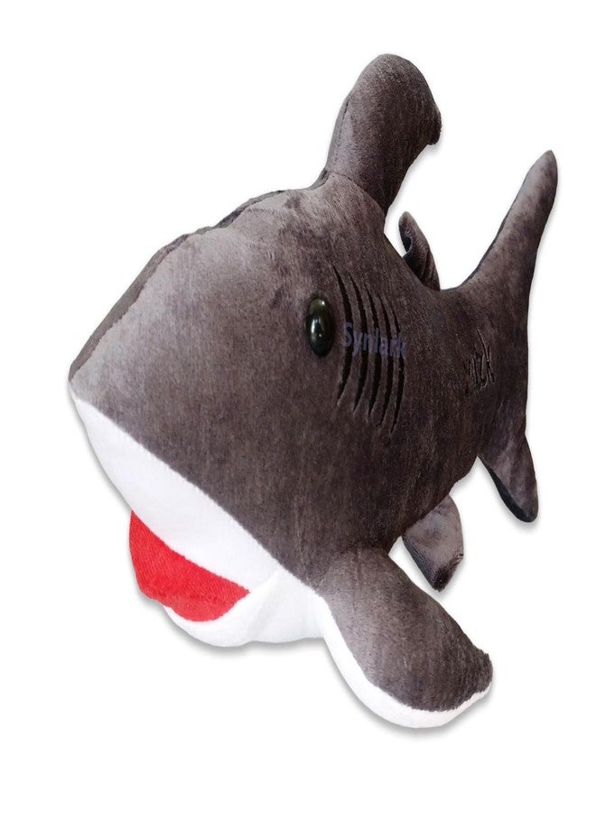 Synlark® Shark Soft Stuffed Plush Toy for Kids, Animal Soft Toys for Kids, Birthday Gift 42cm (Shark-Grey) - Image 2