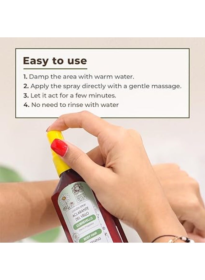 Intea Chamomile Body Hair Lightening Lotion 100ml - Image 4