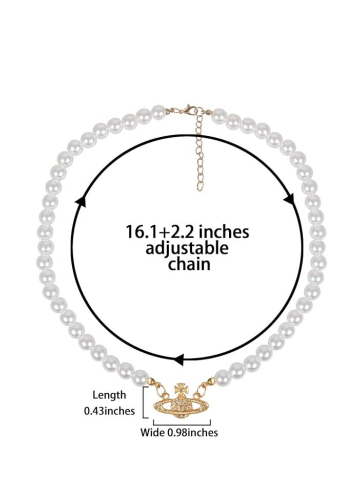 فيفيان ويستوود سلسال قصير من اللؤلؤ والزحل من فيفيان ويستوود - Image 2