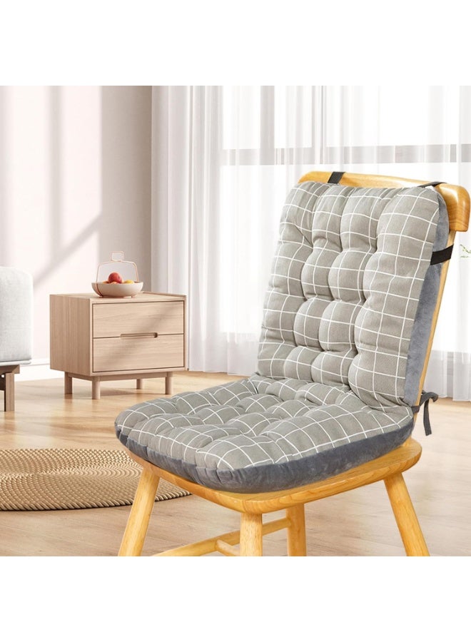 XiuWoo Chair Cushion Office Chair Pad with Fixing Band Chair Seat Cushion for Home Office Outdoor - Image 5