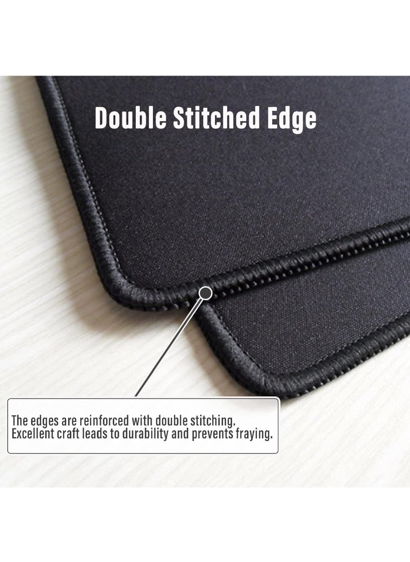 Rock Pow - Large Gaming Mouse Pad with Stitched Edges, Japanese Wave and Sun Desk Mat, Extended XL Mousepad with Anti-Slip Base, Cute Minimalist Desk Pad for Keyboard and Mouse,800X300X3MM - Image 1