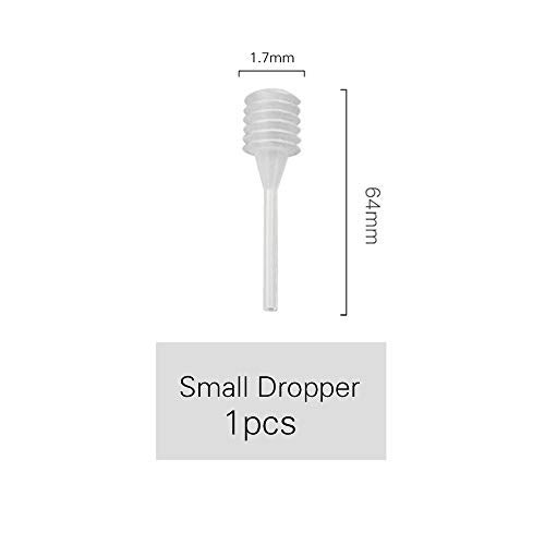Enslz 15pcs 3ml Mini Empty Frosted Essential Oil Glass Dropper bottle Reusable Bottles Vial Nasal Oil dropper refillable bottle with Metal Screw Mouth lid&rubber Bulb (3ml, Gold) - Image 3