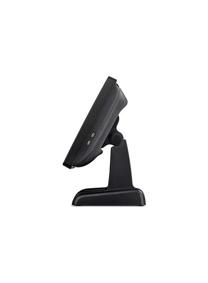 Easypos EPPS-302 POS Terminal, Intel J1900, 4GB RAM, 128GB SSD, 15" Resistive Touchscreen, VFD Display, MSR, 6 USB, Black - Image 4