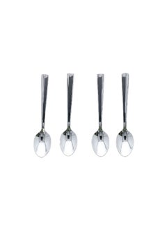 Amefa 4-Piece Moderno 18/10 Stainless Steel Dishwasher Safe Medium Teaspoon Silver 16 x 2.2 x 4.6 cm 1923X1VDXCAH4  - Image 2