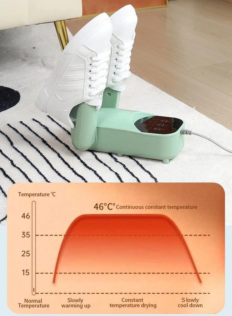 AROAQ 220V Electric Shoe Dryer Odor Dehumidification Device Intelligent Constant Fast Dryer Shoe Warmer - Image 4