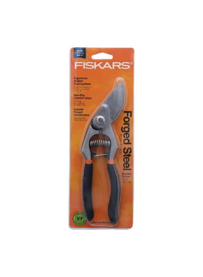 Fiskars Ergonomic Angled Non-Slip Grip Forged Pruner Multicolor 27.2 x 2.8 x 9.8 cm 92756965J - Image 2