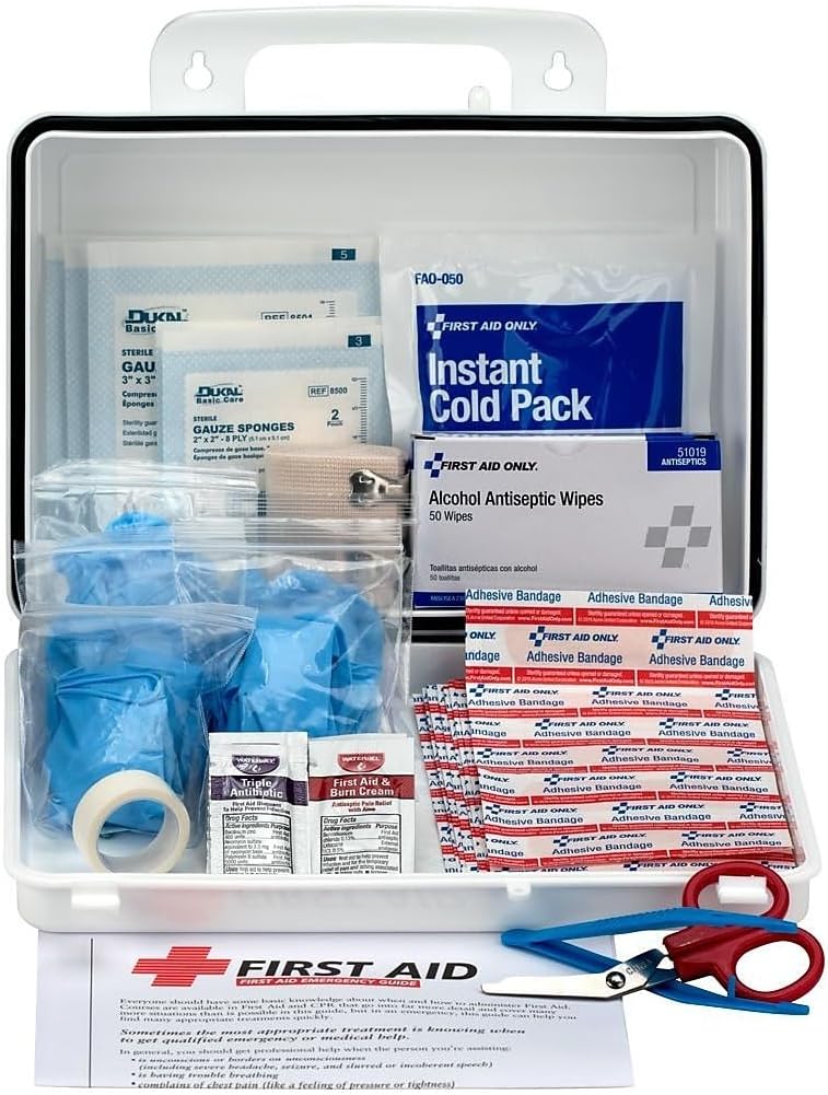 PhysiciansCare 60002 Office First Aid Kit for Up to 25 People 131 PiecesKit - Image 3