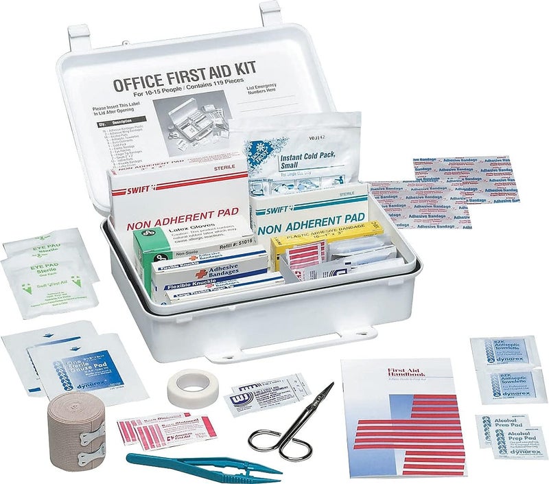 PhysiciansCare 60002 Office First Aid Kit for Up to 25 People 131 PiecesKit - Image 2