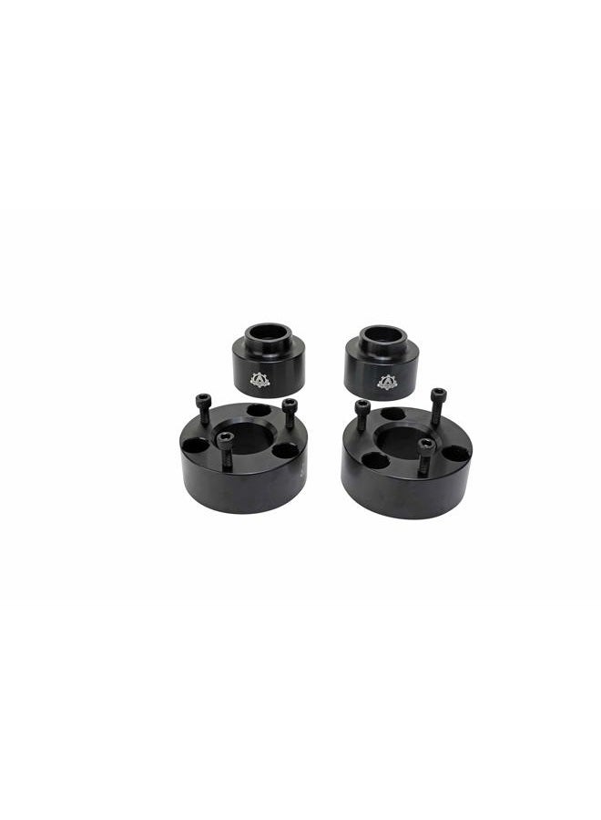 AA Ignition 3 Inch Front and 2 Inch Rear Leveling Kit, Compatible with Dodge Ram 1500 4WD - 2009-2018 4x4-3" Front, 2" Rear Strut Suspension Lift Spacers Set - Forged Aircraft Billet Aluminum Construction - Image 1