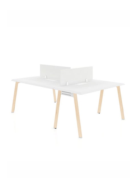 Office Workstation For 3 Person With Partition 1.8 m