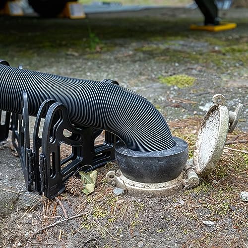 Camco خرطوم صرف صحي للكامبرو/المركبة بطول 20 قدم من كامكو | مصمم للعمل مع تركيبات صرف المقطورة، التركيبات الملولبة، والتركيبات المنزلقة | فتحة بقطر 3 بوصات (39611) - Image 3