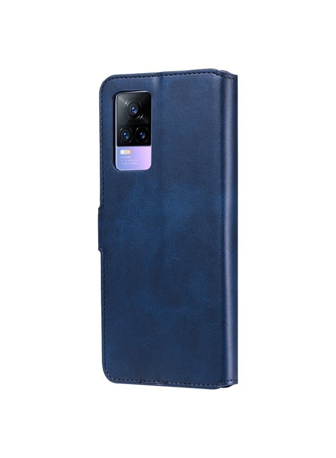 S-TOP Classic Calf Texture PU + TPU Horizontal Flip Leather Case with Holder & Card Slots & Wallet For vivo V21e - Image 3