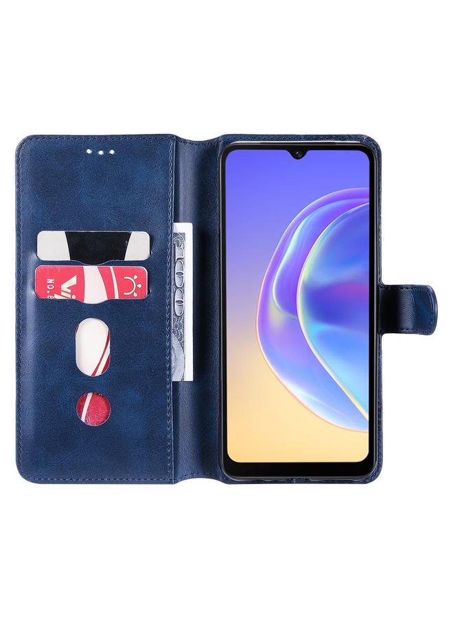 S-TOP Classic Calf Texture PU + TPU Horizontal Flip Leather Case with Holder & Card Slots & Wallet For vivo V21e - Image 4