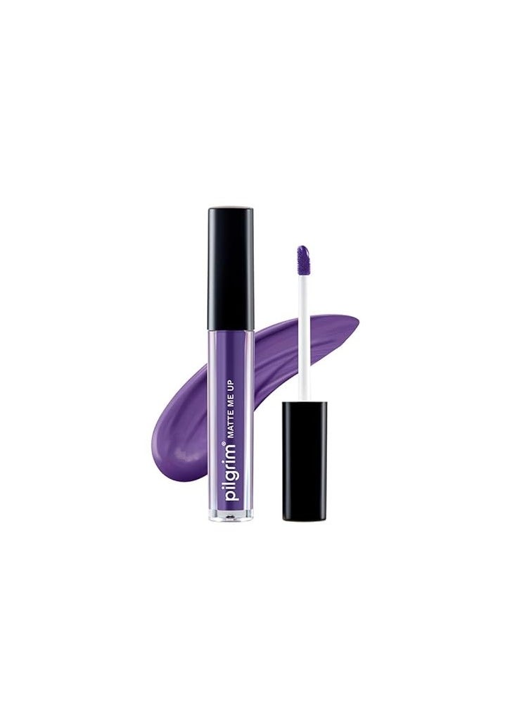 PILGRIM Pilgrim Liquid Matte Lipstick | Lipstick for Women with Hyaluronic Acid & Spanish Squalane | Transferproof, Long Lasting & Non Drying with Hydrating Ingredients 3gms  - Image 1