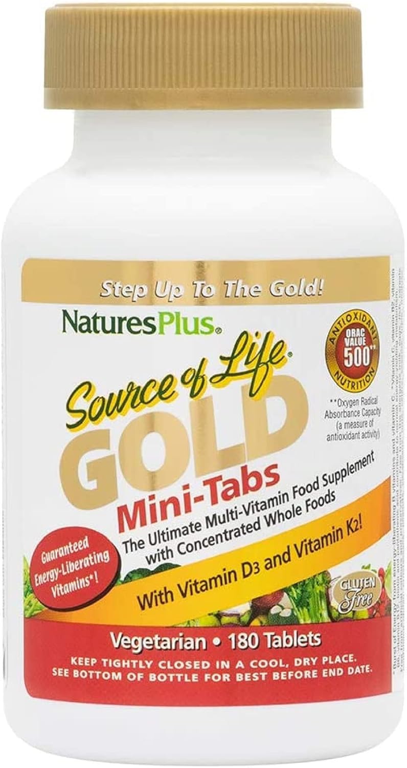 Source of Life Gold Mini-Tabs for Adults - 180 Tablets