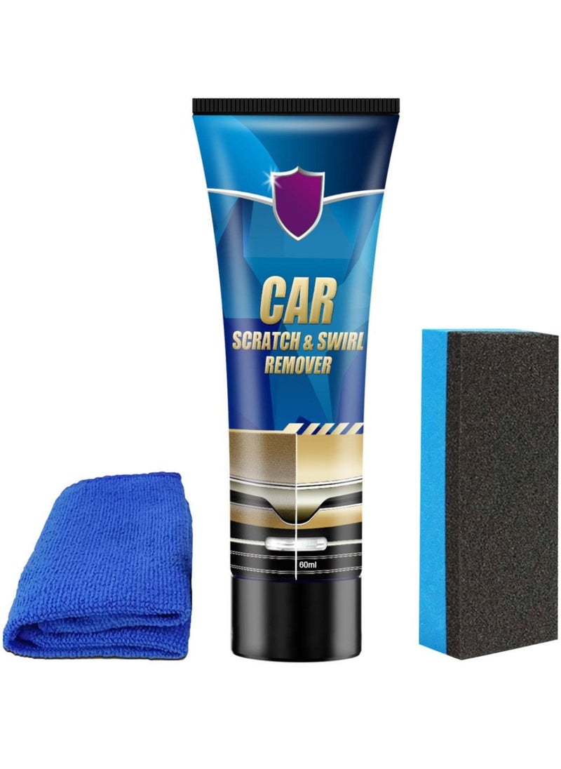 Generic Car Scratch Remover Kit, 60ml Car Scratch Repair Paste, Scratch Removal Paste for Repairing Car Scratches, Car Maintenance and Refurbishment Paint Scratch Polishing Repair Paste  - Image 1