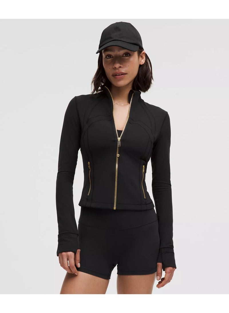 Lululemon Define Cropped Jacket Nulu - Buttery Soft Slim Fit Workout Jacket,  Lightweight Breathable Activewear for Women - Image 1