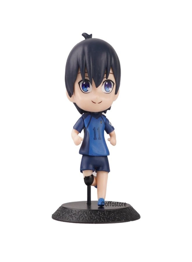 Offo Blue Lock Anime Set of 6 Action Figure Limited Edition for Car Dashboard, Home Decors, Office Desk and Study Table. - Image 4
