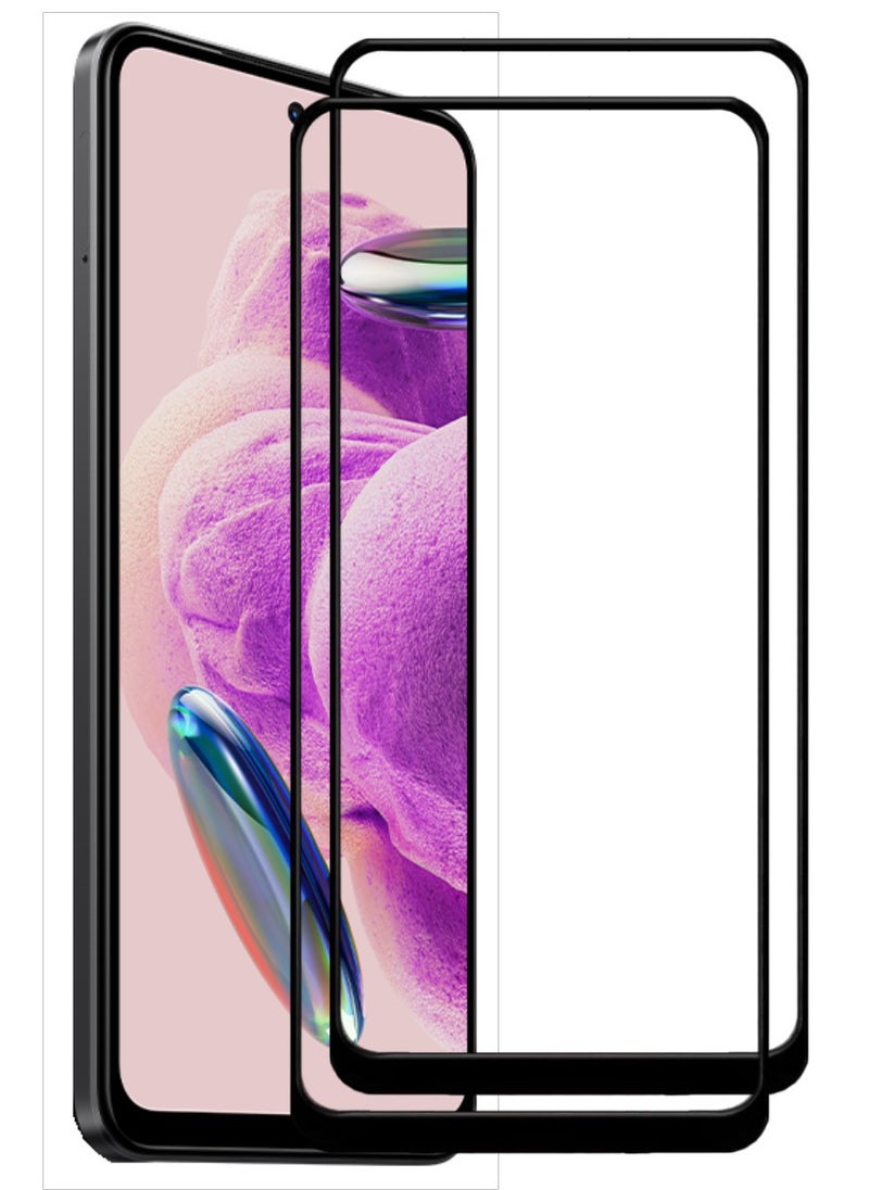 ACLIX 2 Pieces Antistatic ESD Dustproof Premium Quality High Definition Tempered Glass Screen Protector Designed For Xiaomi Redmi Note12S - Image 1