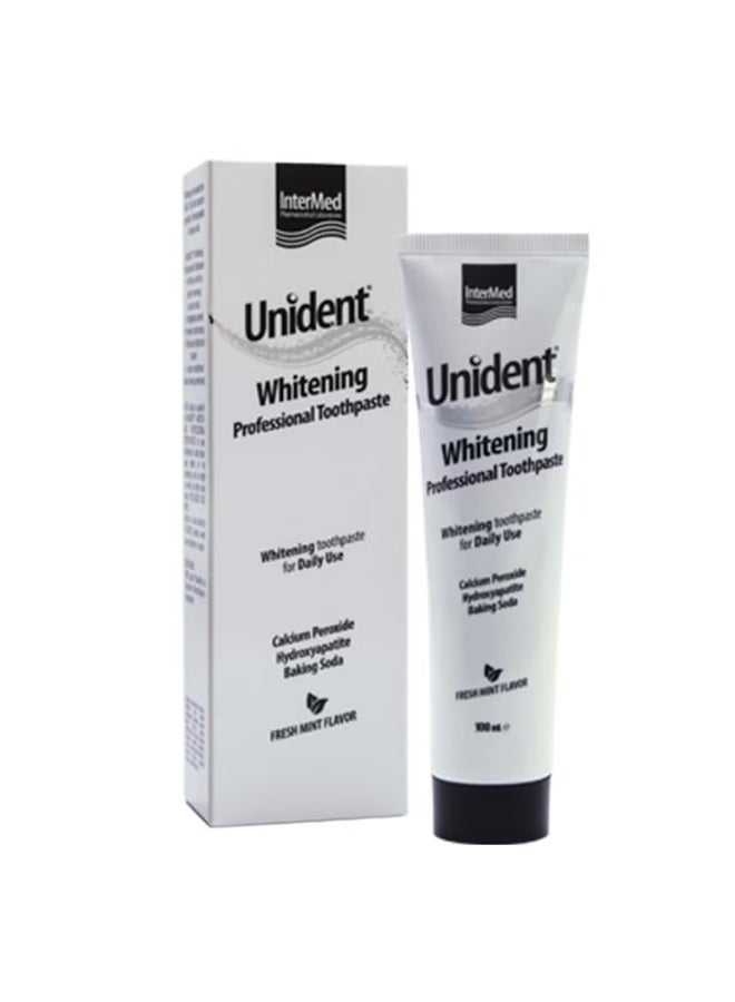 InterMed Unident Whitening Professional Tooth Paste 100ml