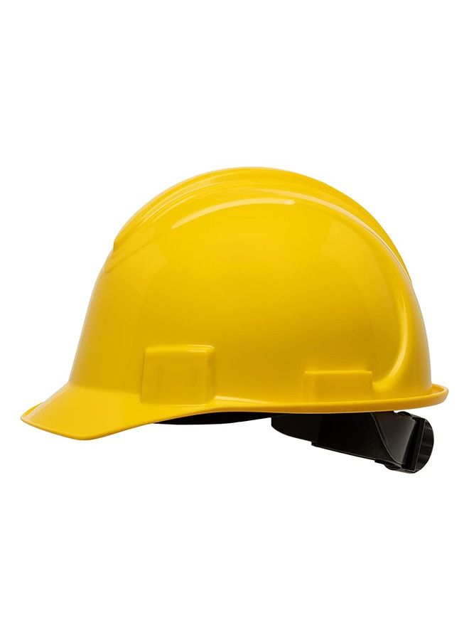 Honeywell Honeywell North Short Brim Non-Vented Four Point Ratchet Suspension Hard Hat Yellow - Image 2
