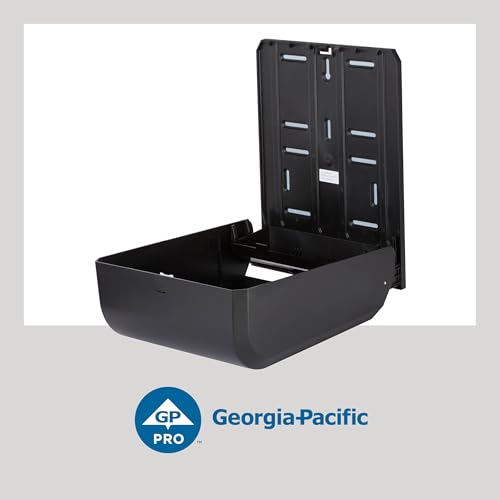 Georgia-Pacific Combi-Fold Paper Towel Dispenser, Black - Image 3