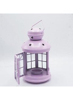 Decorative Pink Lantern Made Of Glass  Metal  High Material  Different Design And Distinctive Shape