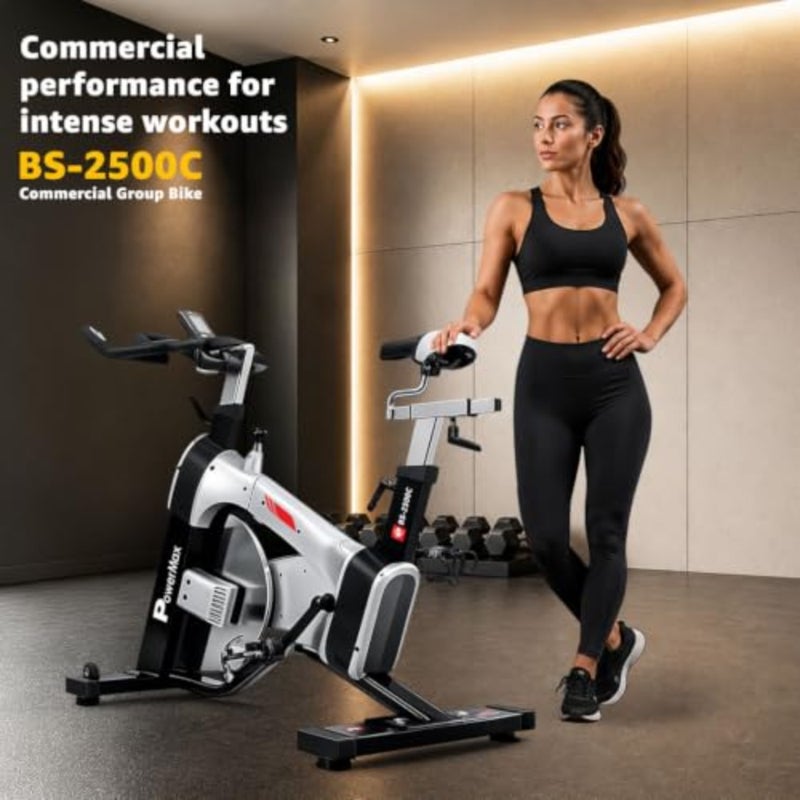 دراجة المجموعة التجارية الثقيلة BS-2500C للبالغين من الجنسين - أحمر/أسود، مقاس واحد - Image 3