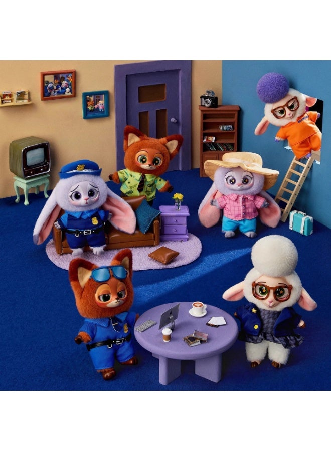 عام زوتوبيا الفينيل أفخم صندوق أعمى دمية قلادة المد اللعب دمية هدية للعائلة والأصدقاء - Image 3