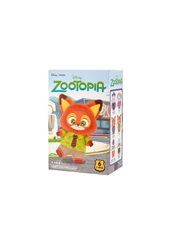 عام زوتوبيا الفينيل أفخم صندوق أعمى دمية قلادة المد اللعب دمية هدية للعائلة والأصدقاء - Image 1