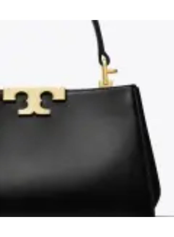 Tory Burch Mini Eleanor Satchel- Black - Image 4